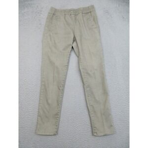 Flog Ania Pants Women 2 Beige Reptile Print Quiet Luxury Officecore Slim Tapered